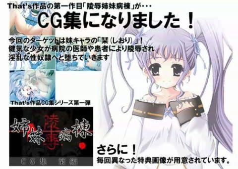 陵●姉妹病棟CG集 〜栞編〜の表紙