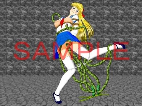 変身ヒロイン緊縛触手凌● 画像1