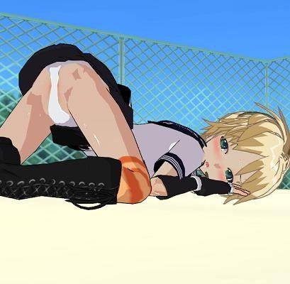 鏡音双子と秘密の特訓 チームMC エロ画像3