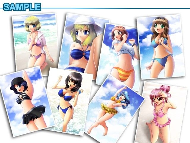 美少女水着CG集 海に行こう！ 画像1