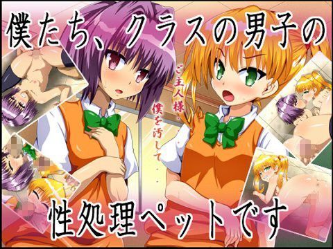 僕たちクラスの男子の性処理ペットです。
