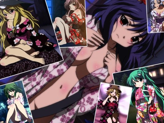 夏の浴衣と幻想郷 ミックス ステーション エロ画像2