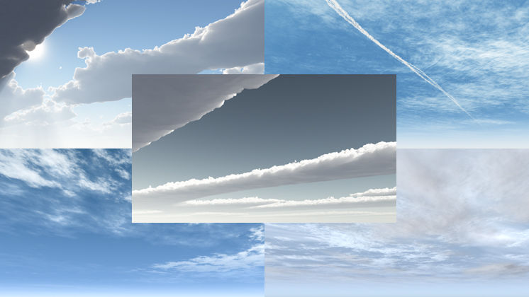 背景素材集 空2 画像1