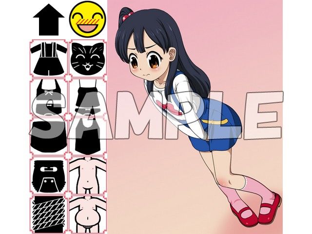 着せ替えおしっこ人形-餅屋乃看板娘（妹）編- たまこまーけっと エロ画像2