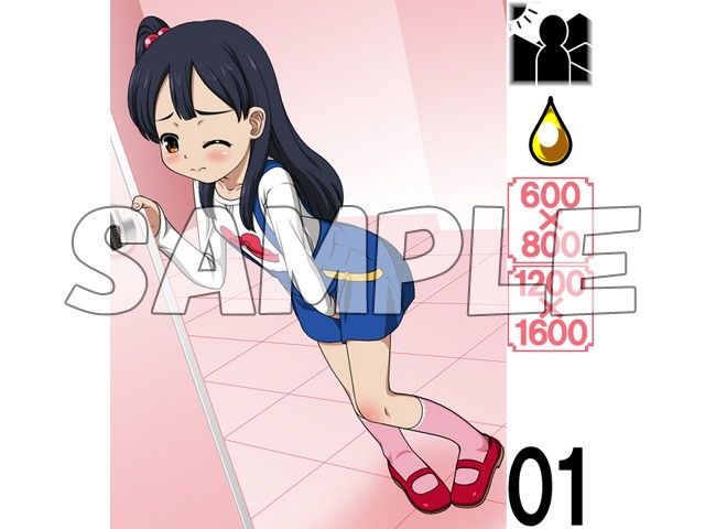 着せ替えおしっこ人形-餅屋乃看板娘（妹）編- たまこまーけっと エロ画像5