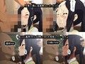 先輩の知らぬ間に、悪戯される少女。