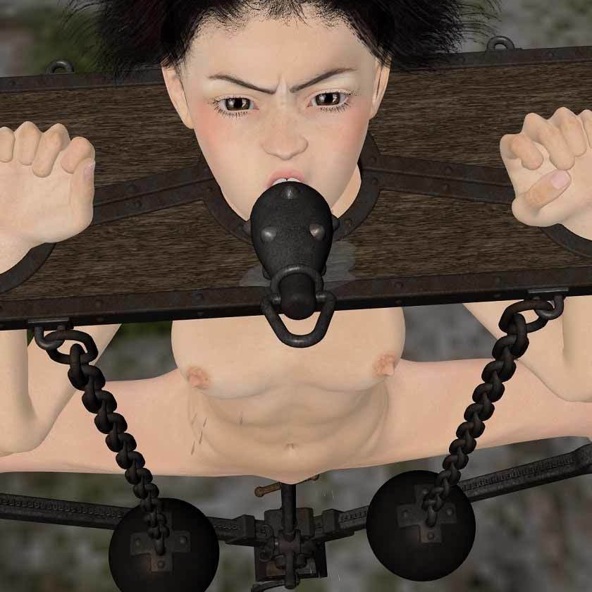 電マと針責めを受けるJC キンク文庫 エロ画像4