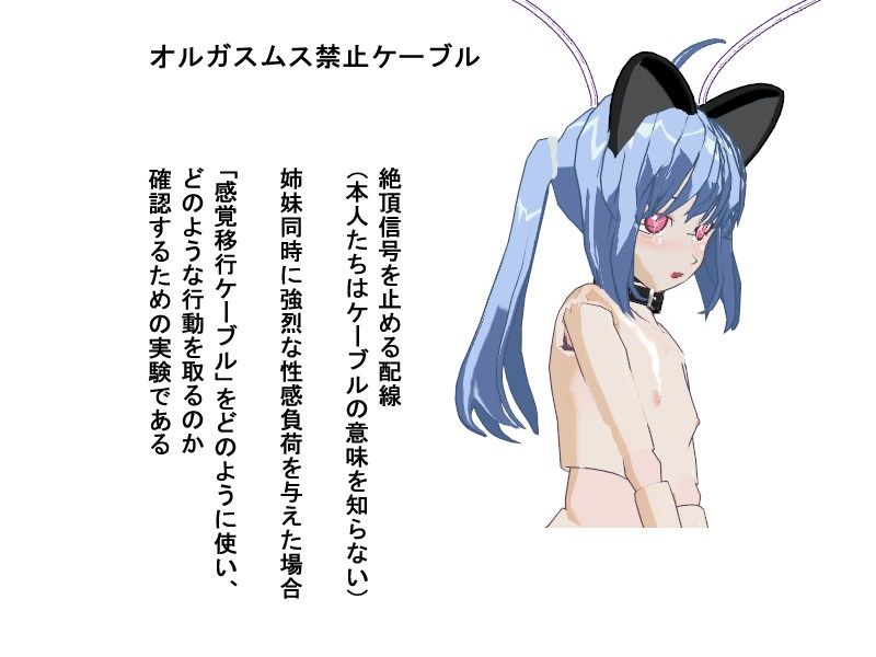 メカっ娘姉妹の脳にケーブル繋いでブッ壊れるまで絶頂管理してみた！ 前編 あとりえ本気汁 エロ画像4