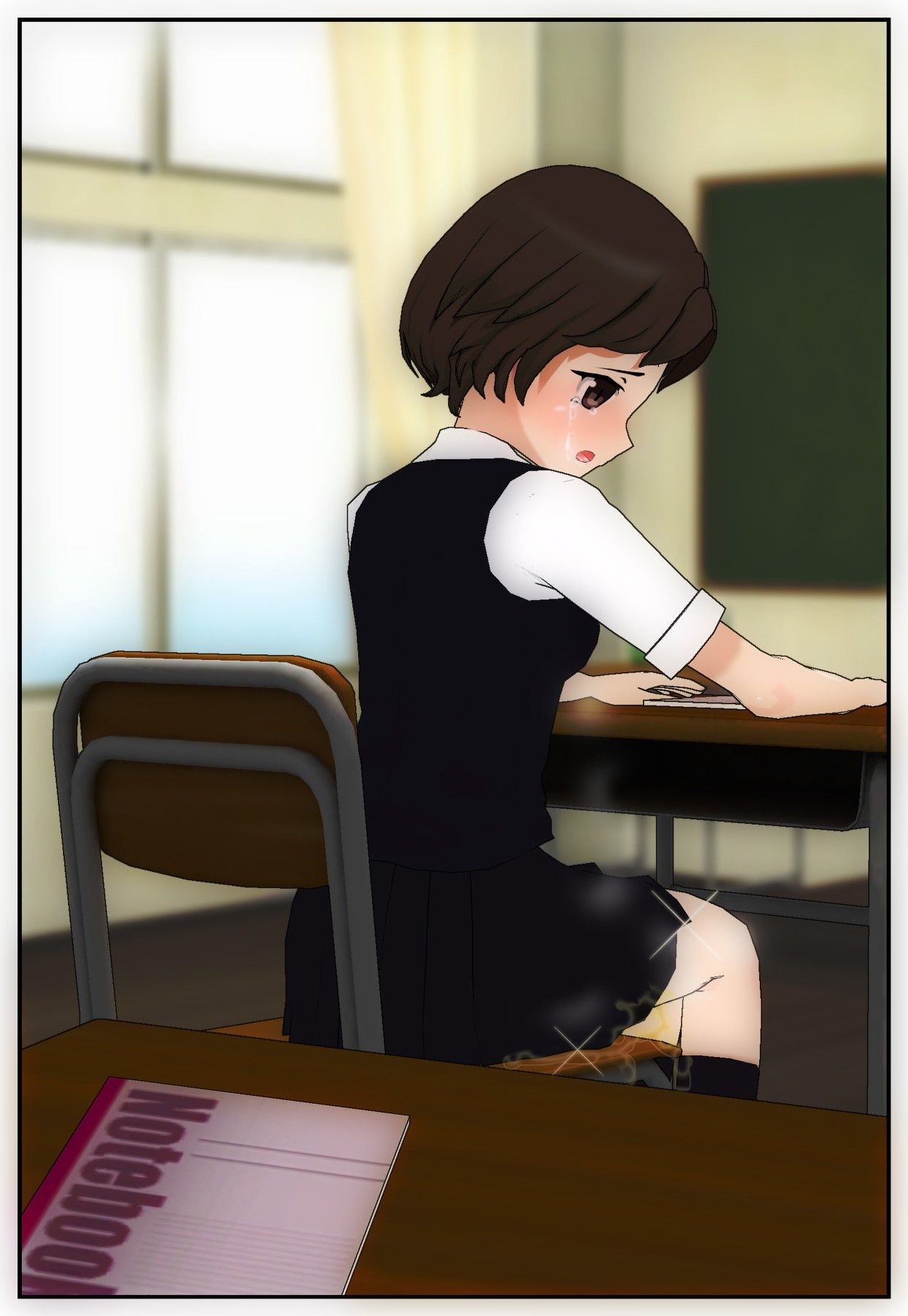 おしっこ女の子、ぷしゃあ！ いちごマリ凛 エロ画像2