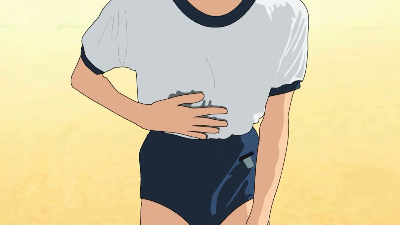 体育の授業中におしっこ我慢できなくなって漏らすブルマー少女 TOB エロ画像3