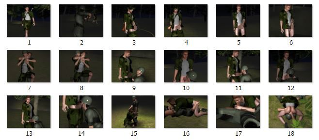 サンプル-少年兵 - サンプル画像