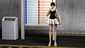 （PV:ピンク色の迷彩柄パンティ編）駅で遭遇した超絶劇ミニフレアスカート女子大生？をカバンに仕掛けた隠しカメラで舐め回すように顔〜ナマ脚まで撮影した後にメインディッシュのパンチラ盗撮に及んだ。