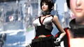 ゲームショウの1セッションで「編隊これくしょん」の陸奥（りくおく）のコスプレ女子として登場した激ミニちゃん。スケベなデザインのおっぱいの谷間全開＆ミニスカ衣装で踊ったりしている彼女を舐めるように撮影した盗撮動画（シーン1:登場編）
