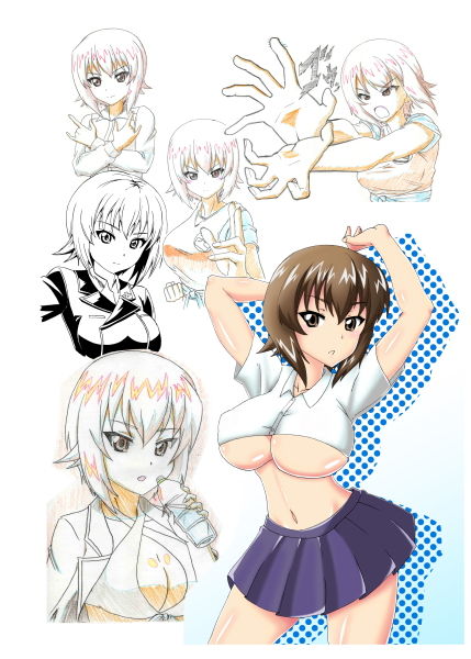 ガルパンお絵かきまとめ 画像2