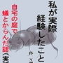 私が実際経験したこと 自宅の庭で蟻とからんだ話