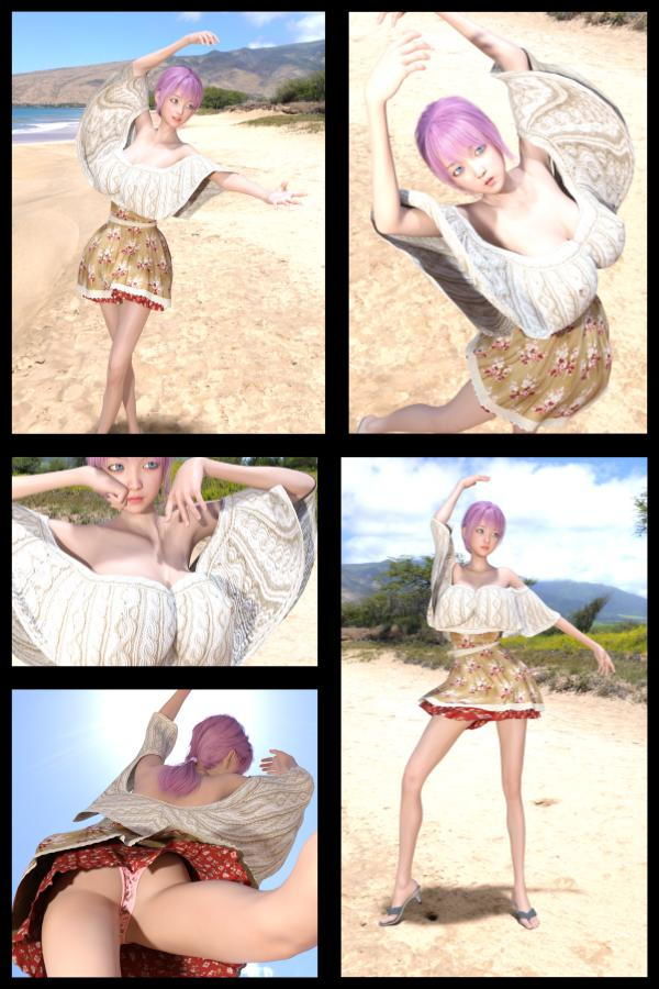 【□All】『理想の彼女を3DCGで作ります』から生まれたバーチャルアイドル「Amane（あまね）」待望のファースト写真集:Virtual Actress 014_2