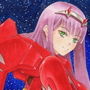 ダー〇ン・イン・ザ・フラ〇キスのアナログイラスト（コピック系作品）