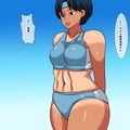 mx 日焼けあとのあるムチムチ陸上部員
