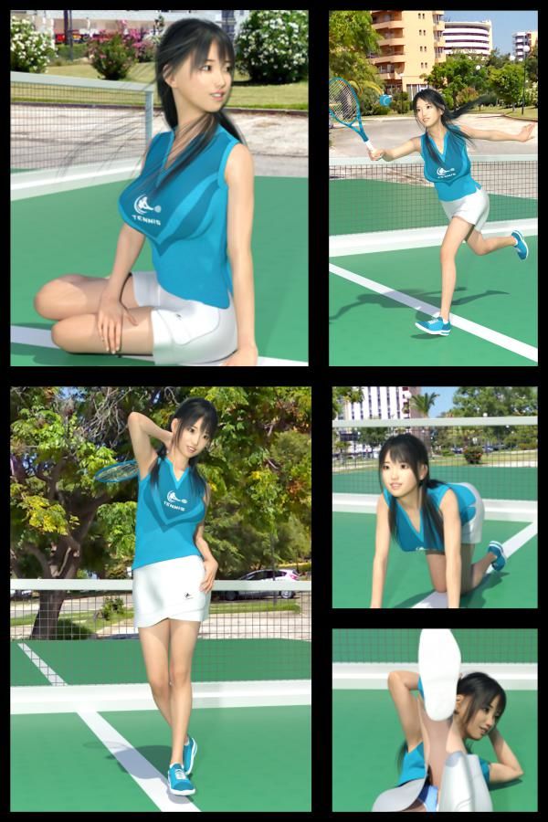 サンプル-【TD・All】『理想の彼女を3DCGで作ります』から生まれたバーチャルアイドル「戸坂藍子」の写真集:Aiko-07（あいこ07） - サンプル画像