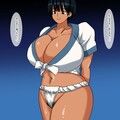 oo ムチムチ褐色ふんどし娘