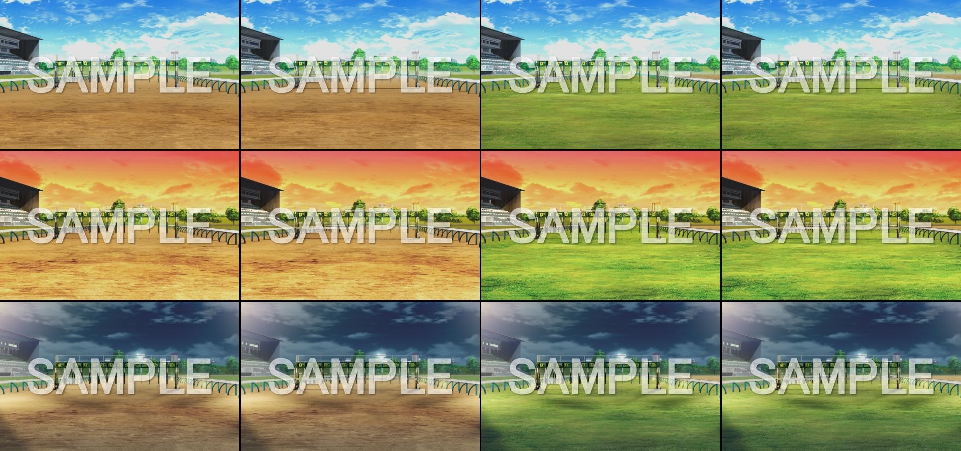 みにくる背景CG素材集『競馬場編』限定版画像no.5
