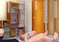 母が勝手に部屋に入ってくるので勃起チンポを見せつけてやった