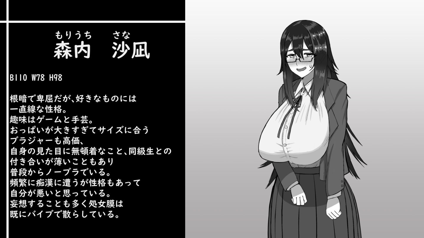 流されやすい高身長爆乳根暗女子が幼馴染の知らないところでセックス大好きになる話。 画像1