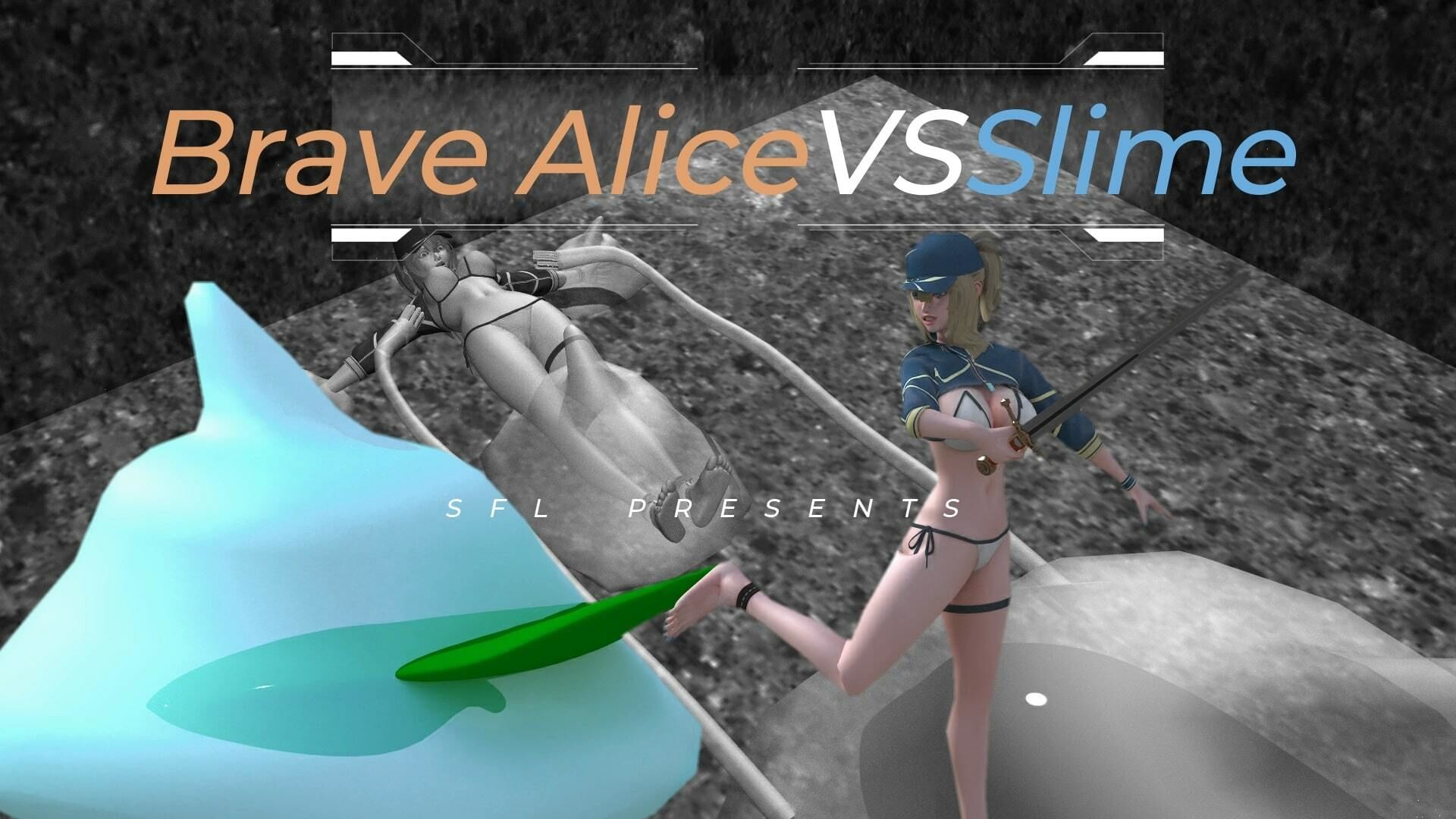 勇者アリスVSスライム Blave Alice VS Slime 英雄？？？ VS 史莱姆_3