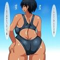 qa ムチムチ日焼け跡生意気娘
