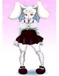 チョコ化して石化〜バレンタインデーに誘惑してくる隣の席の女の子〜（＆うさケモ石化）