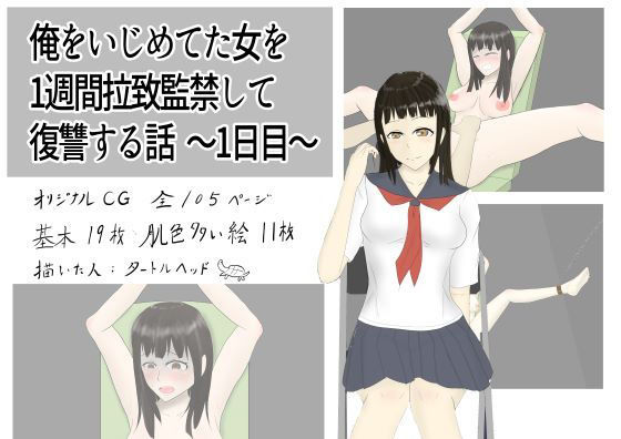 俺をいじめていた女を1週間拉致監禁して復讐する話 〜1日目〜