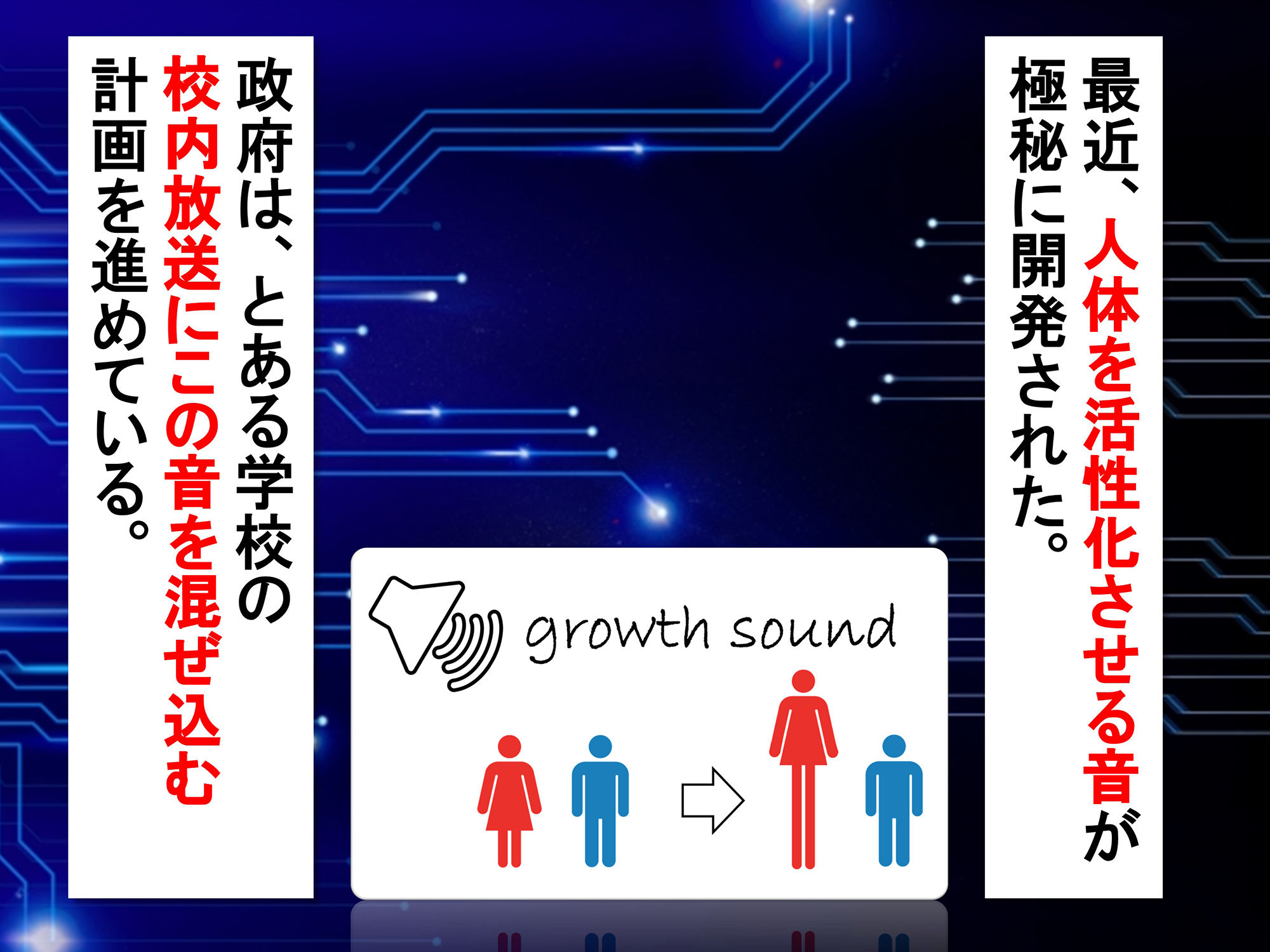 女子だけ成長 男子を追い抜く 成長音〜教室編〜 画像1