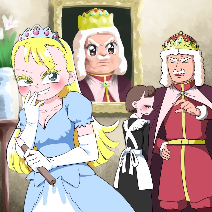 ものごいになった姫 大人のためのすけべなアニメ絵本2_3