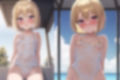 金髪ショート水着エロCG集