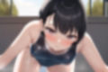 黒髪ショートスク水エロCG集