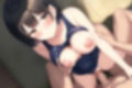 黒髪ショートスク水エロCG集
