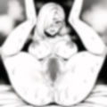【サクっと抜ける】お〇んこ丸だし女の子集 モノクロ編