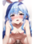 Vtuber ホ●ライブ 兎田さんに顔射＋脇フェチ集合140枚詰め合わせセット