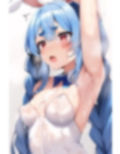 Vtuber ホ●ライブ 兎田さんに顔射＋脇フェチ集合140枚詰め合わせセット