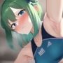 脇フェチ 緑髪特化！わきわき詰め合わせ110枚！！