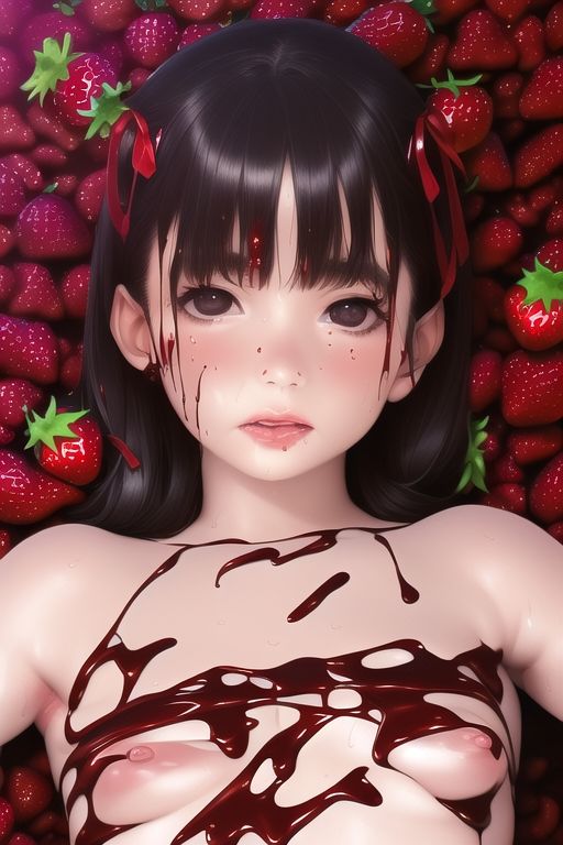 チョコまみれの美少女たち サンプル画像(2)