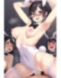 えちえちバニーガール！ でかぱい＋黒髪＋脇ふぇち 詰め合わせ100枚