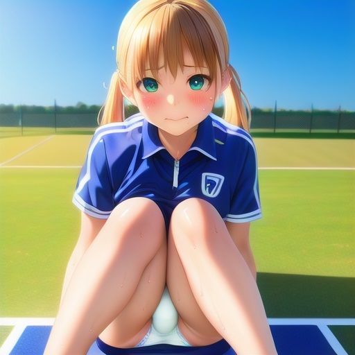 テニス部活女子のパンチラ集3