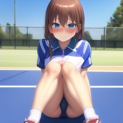 テニス部活女子のパンチラ集4