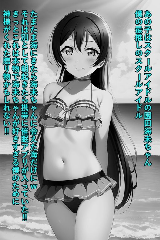 海で海未ちゃんに催〇かけてみた1