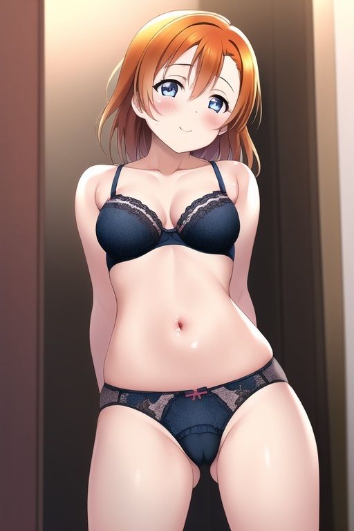 ラ○ライブ！CG集 ●●穂乃果（黒下着） R-18あり_2