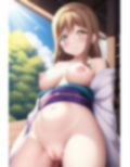 ラ○ライブ！サンシャイン！！CG集 国○田花丸（着物） R-18あり 画像2