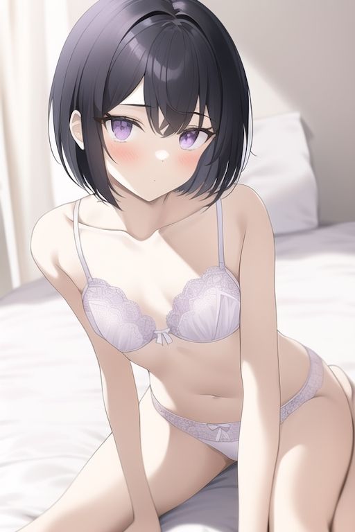 色白微乳美女、セクシーランジェリー詰め合わせ サンプル画像 6