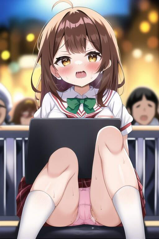 サンプル画像3:美白スレンダー淫尻ボディの少女と変態行為(しゅんち) [d_258967]