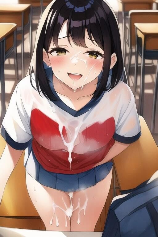 サンプル画像3:キリっとした瞳がエロい巨乳少女と変態行為(しゅんち) [d_259314]